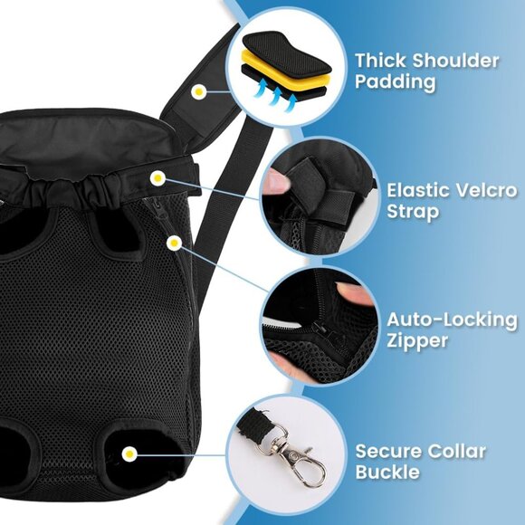 Dog Backpack Carrier XL - Picture 5 of 7